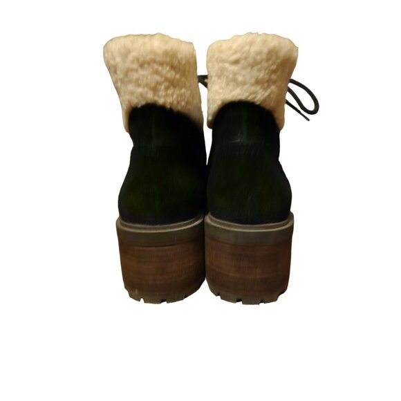 Lucky Brand Womens Demia Suede Hiking Combat & Lace-up Boots Size 7 - Picture 6 of 8